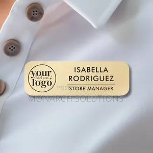 Golden Nametags