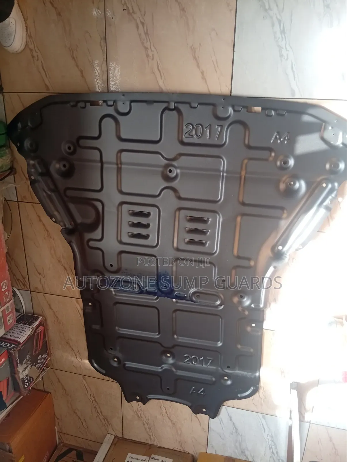 Audi A4l Engine/ Transmission Protection Steel Sump Guards