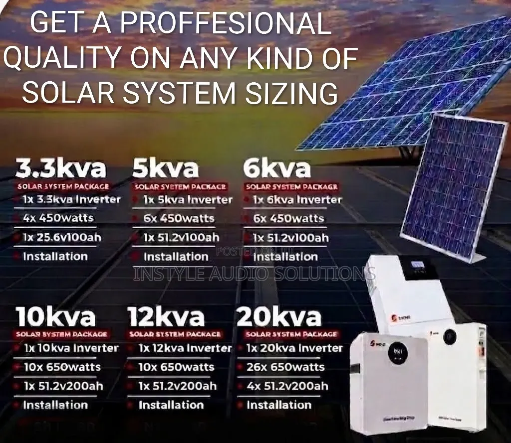 20kva Total Offgrid Solar System Plus Installation