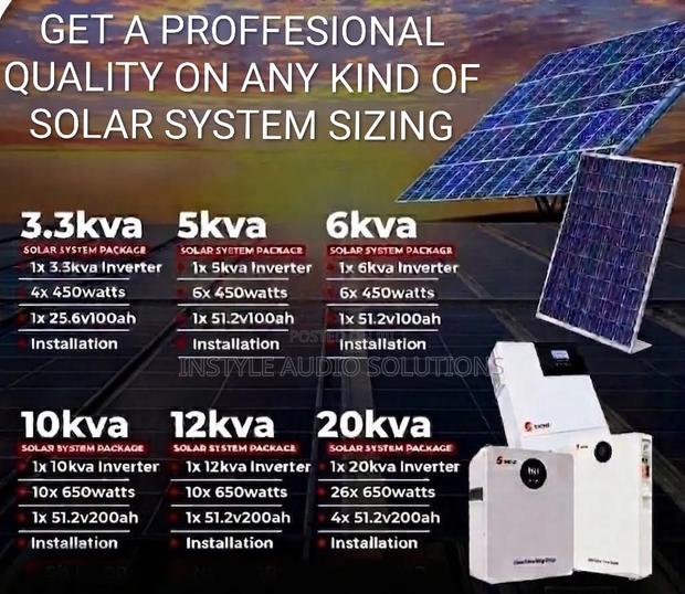 20kva Total Offgrid Solar System Plus Installation