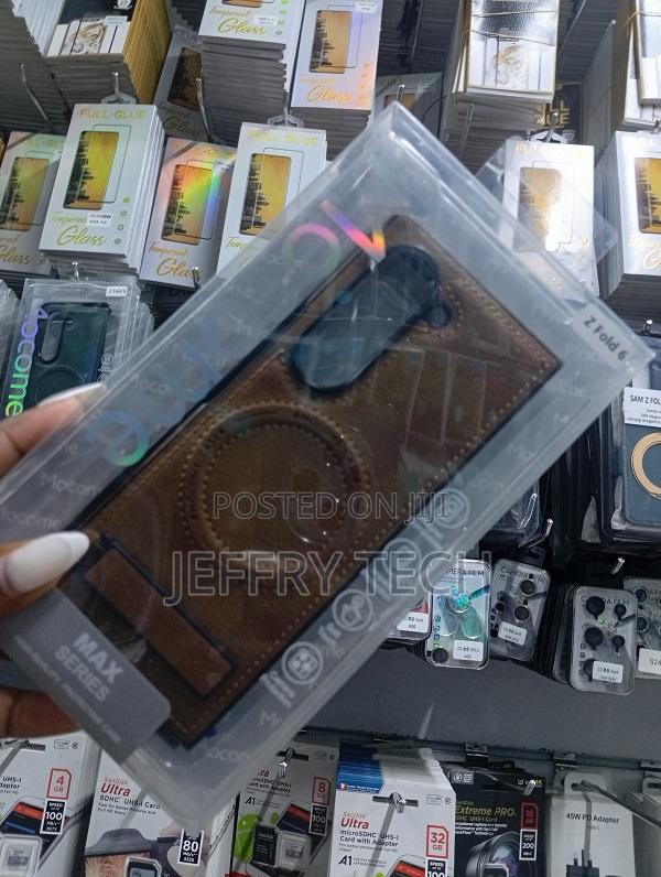 Mocome Phone Case Is a Magnet- Cover for the Samsung Galaxy Z Fold 6 - thumbnail 2