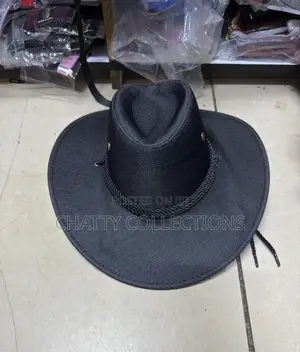 Black Unisex Cowboy Hats Cowgirl Hats