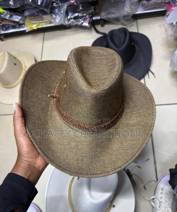 Brown Unisex Cowboy Hats Cowgirl Hats