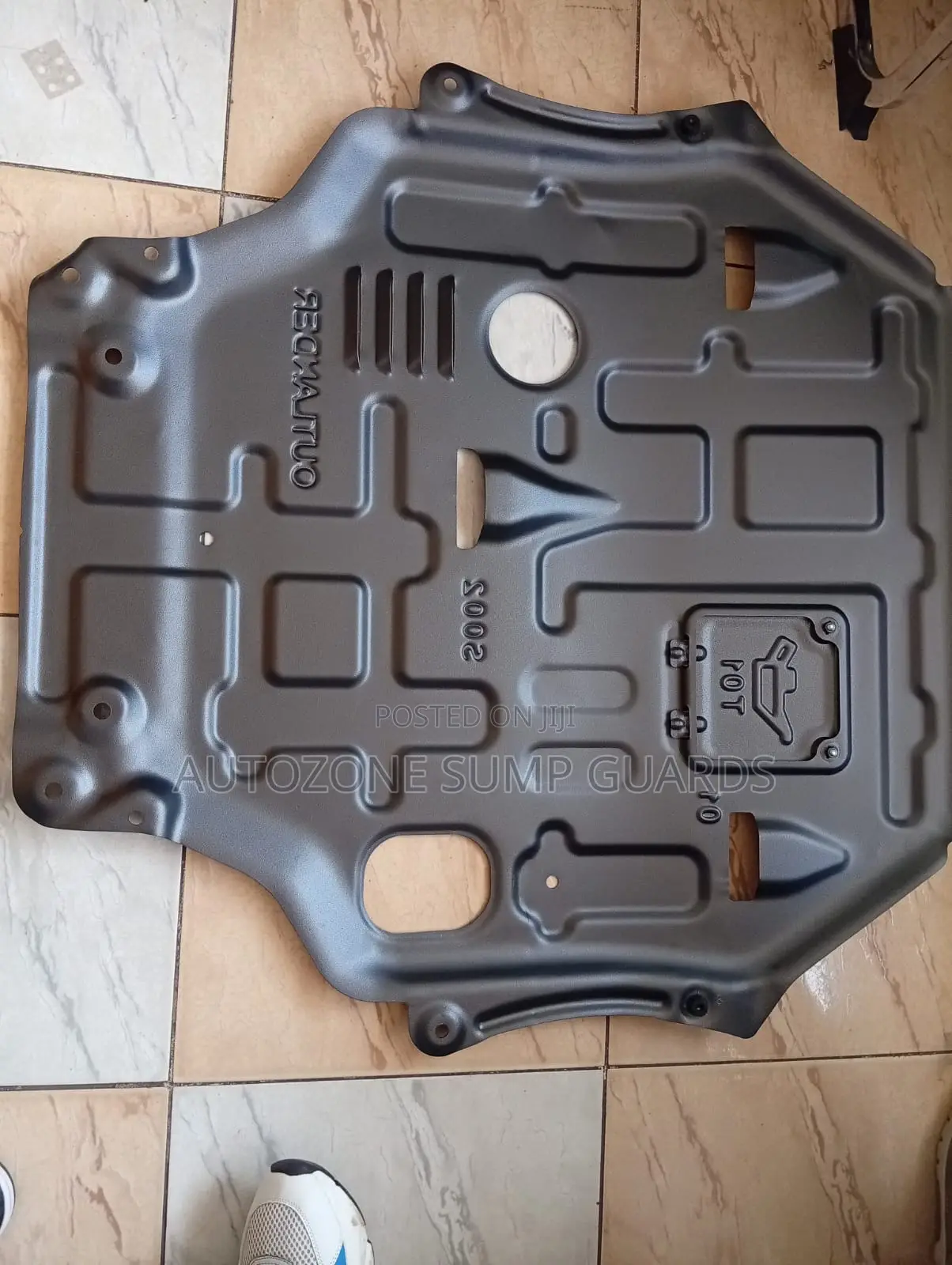 Steel Sump Guard for Mitsubishi Outlander (2012-2021)