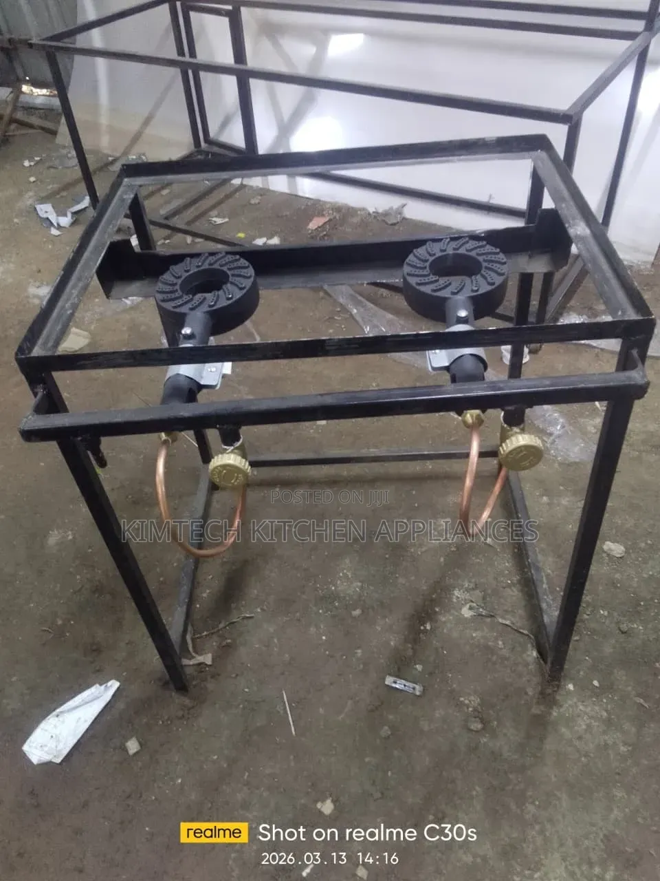 Mild Steel 2burner Cooker