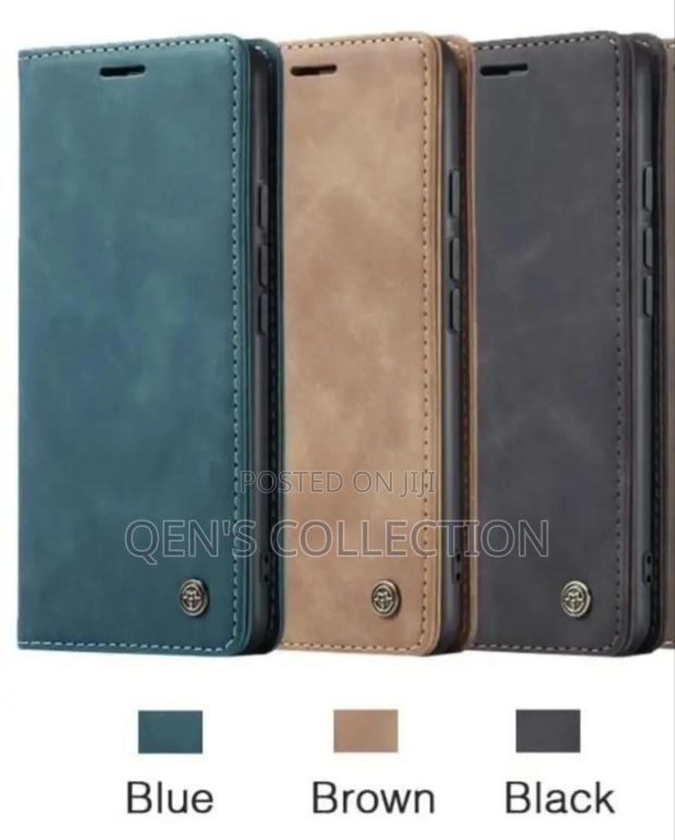 Techno Camon 50 and Camon 50 Pro Leather Case. - main view