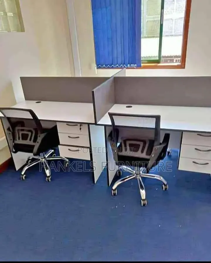 4-Way Work Station Desk Collaborative Team Desk