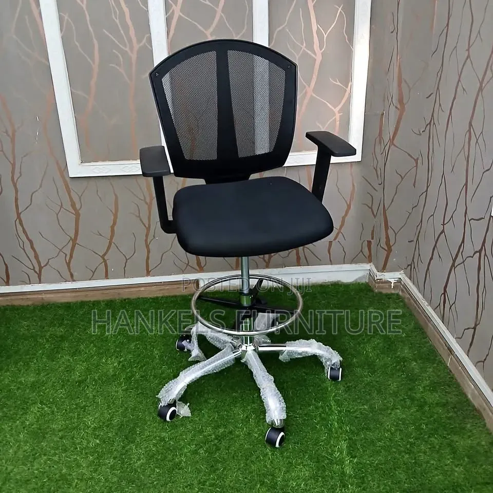Office Chair Mid Back Ergonomic Adjustable Seat