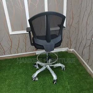 Office Chair Mid Back Ergonomic Adjustable Seat