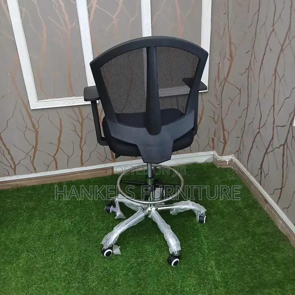 Office Chair Mid Back Ergonomic Adjustable Seat