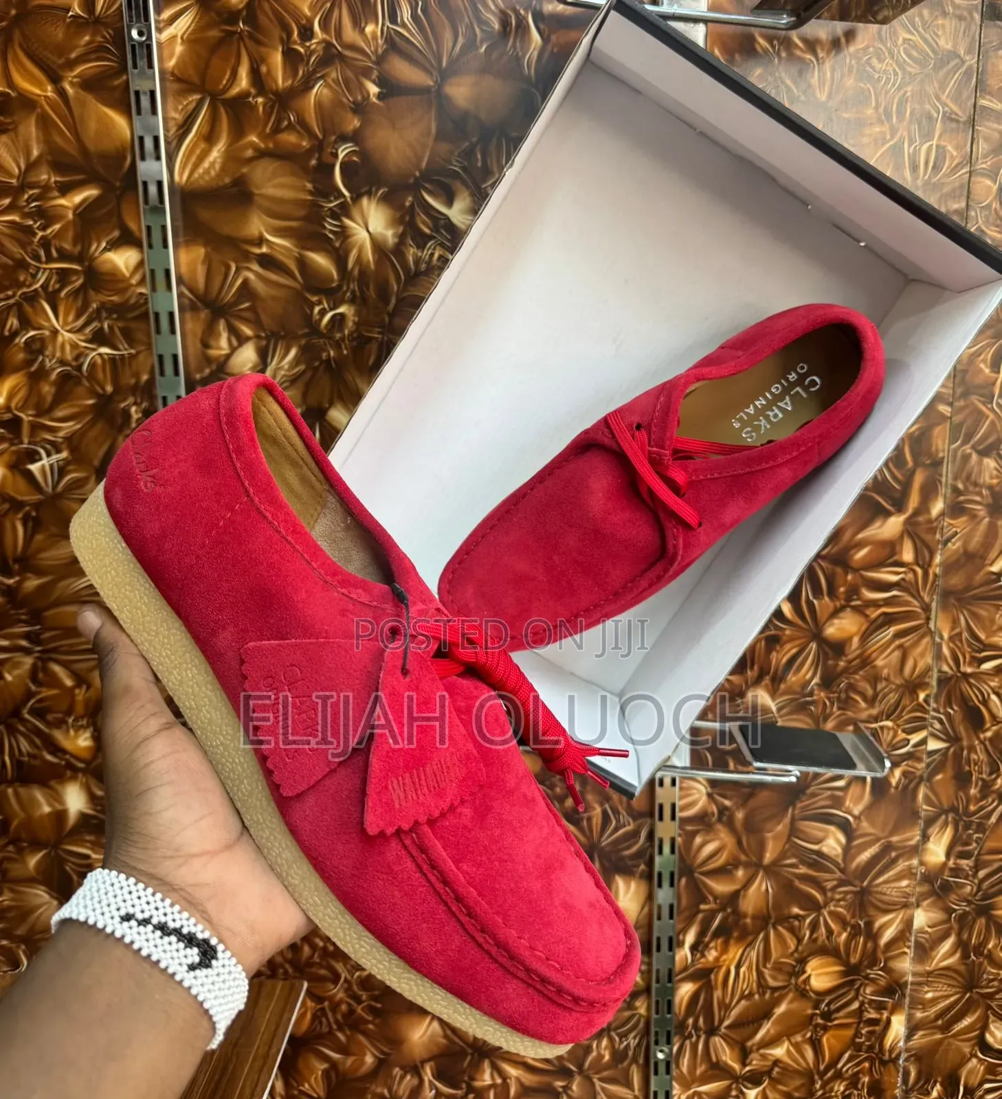 Clarks Originals Wallabee "Red" Is Now Accessible From Size 39-45