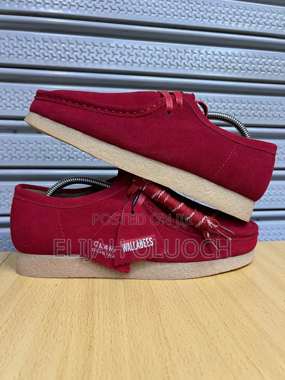 Clarks Originals Wallabee "Red" Is Now Accessible From Size 39-45