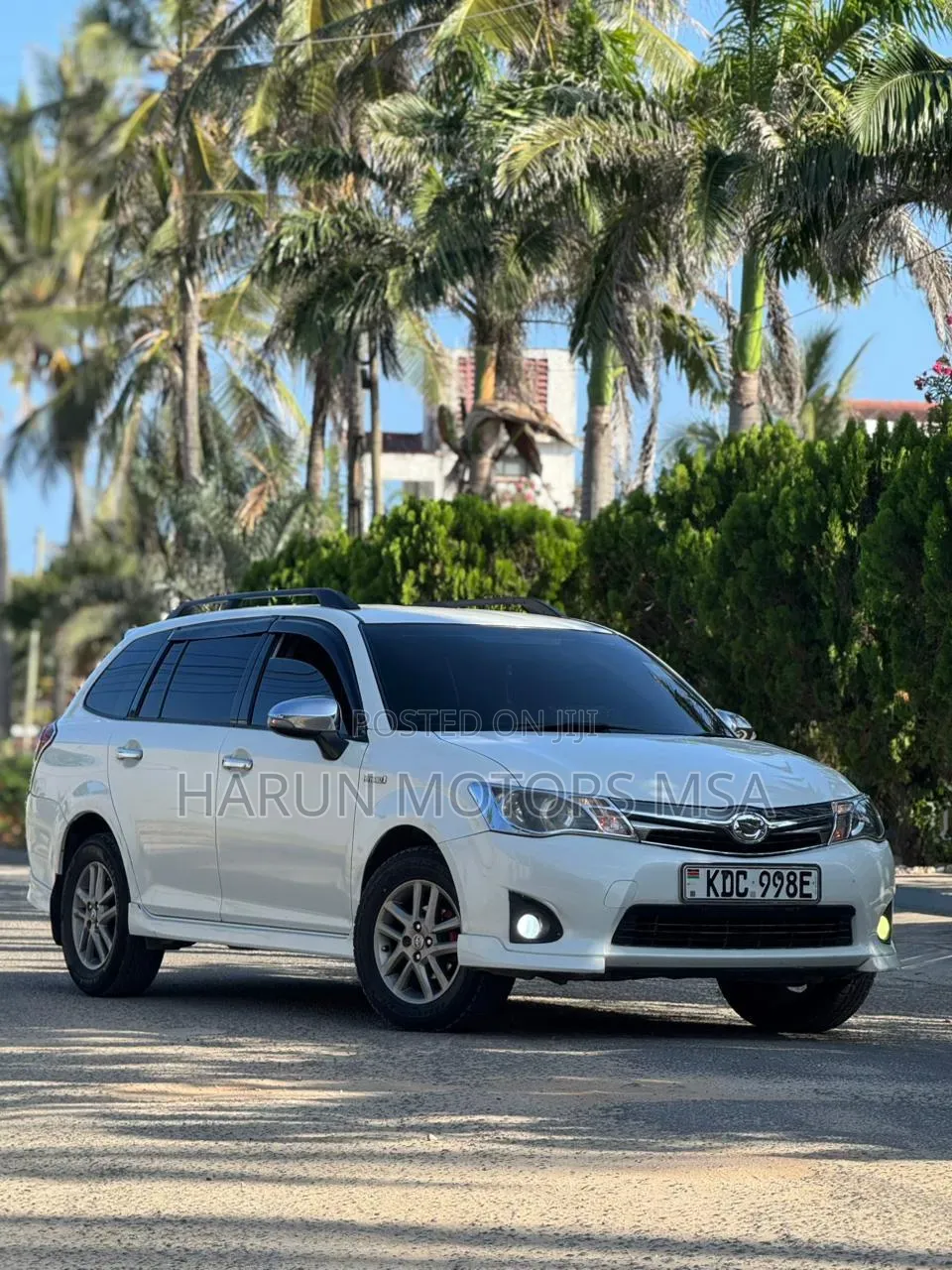 Toyota Corolla Fielder 2014 White