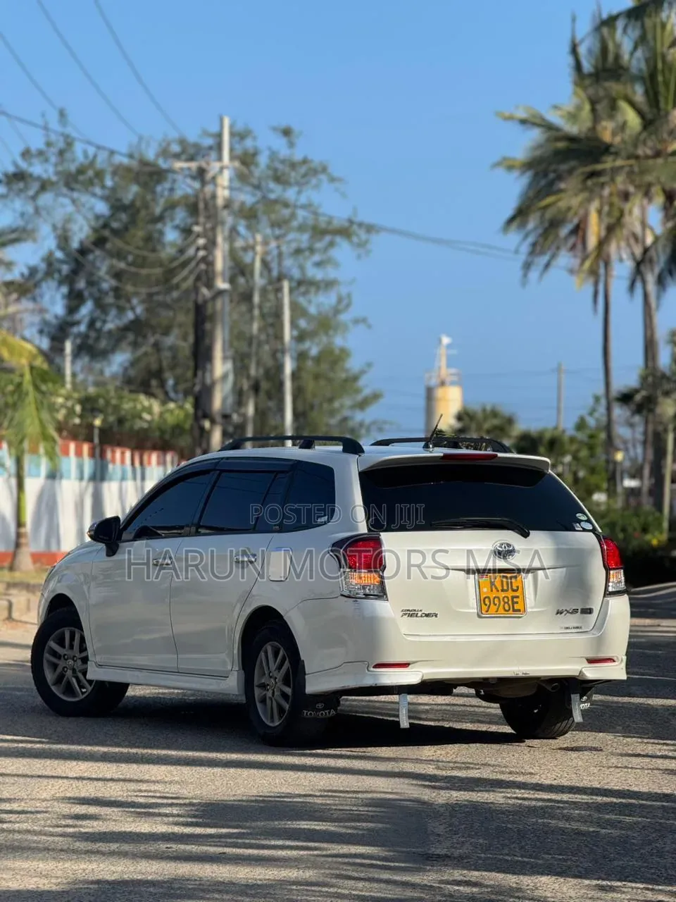 Toyota Corolla Fielder 2014 White