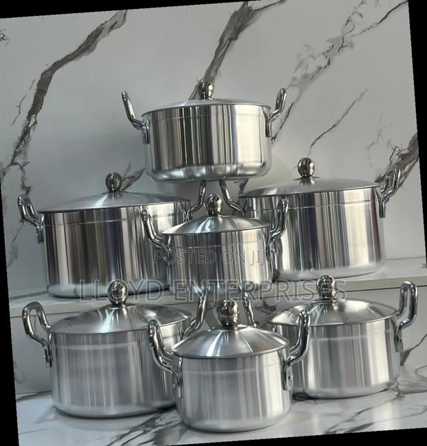 Stainless Steel 14pcs Heavy Cookware