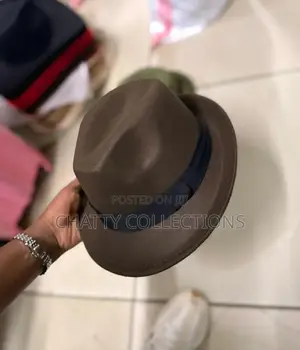 Coffee Brown Small Brim Fedora Hats for Adults and Kids