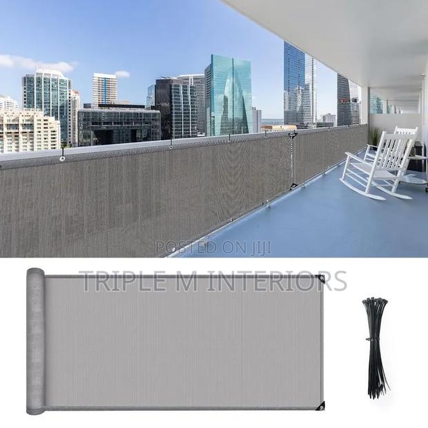Contemporary Balcony Privacy Shield For Urban Living Spaces