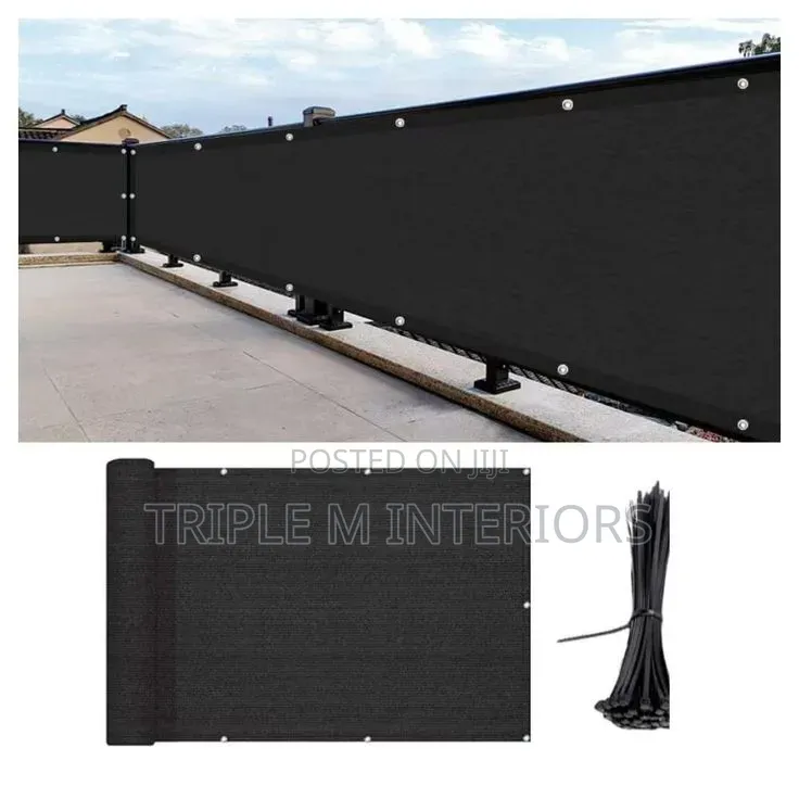 Designer Balcony Privacy Cover Shield For Modern Apartments