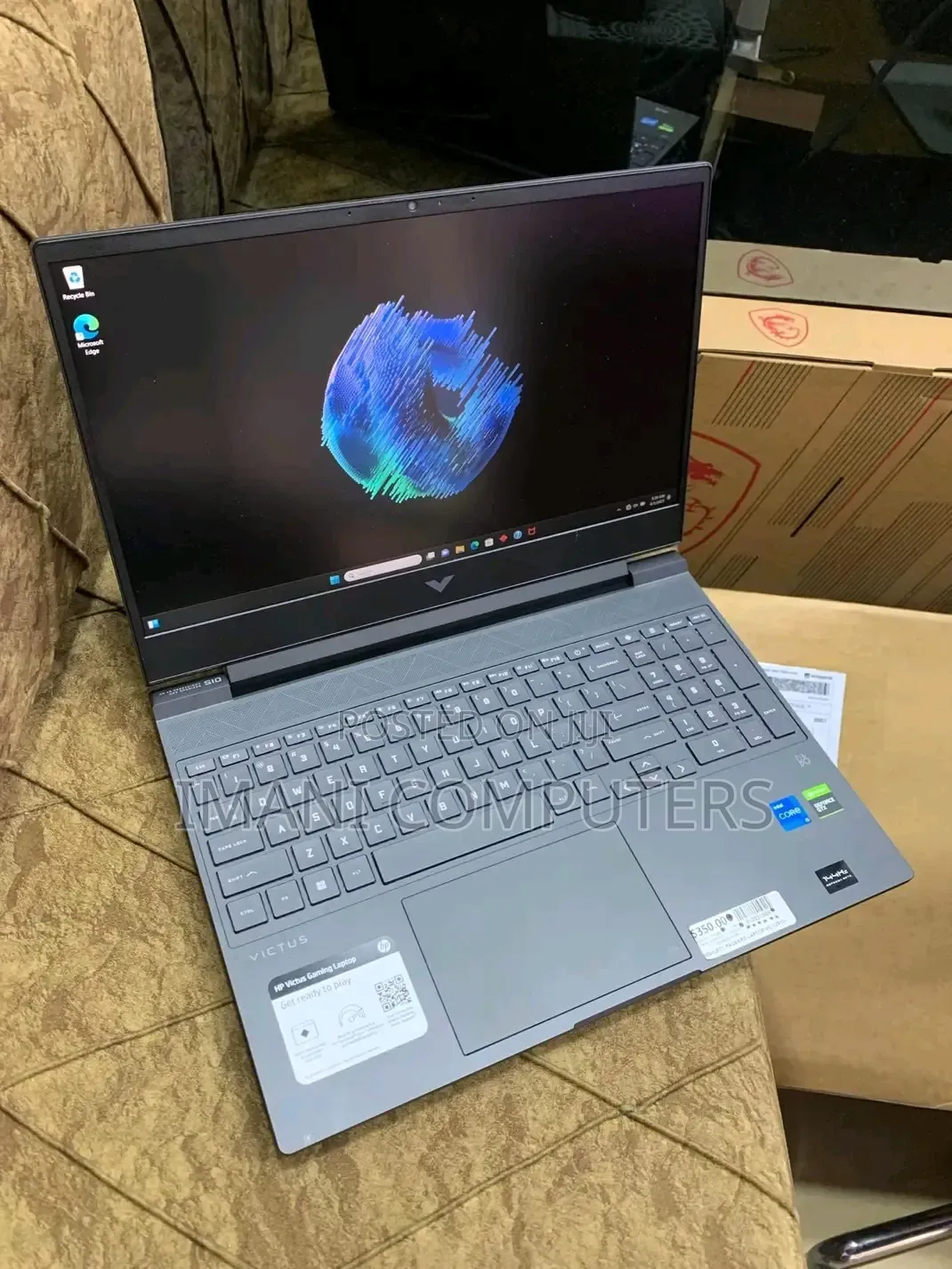 New Laptop HP Victus 16 16GB Intel Core i5 SSD 512GB
