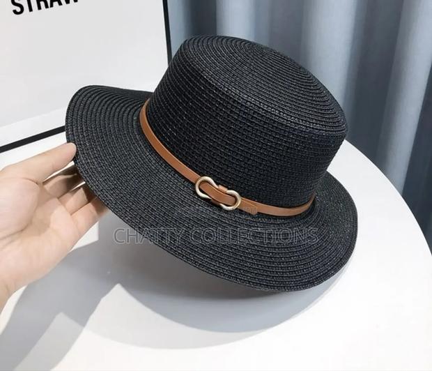 Black Ladies Straw / Summer /Sun Hats