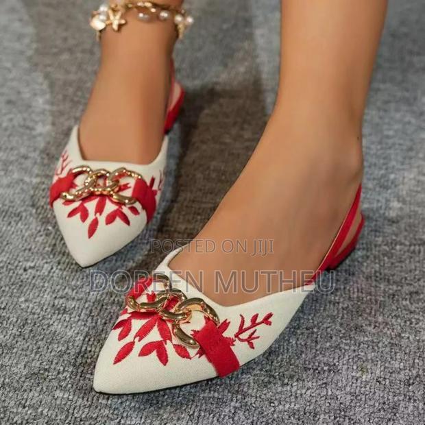   Slingback Flat Shoes – Elegant Classy (37–43) | Ksh2500