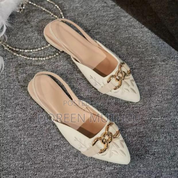   Slingback Flat Shoes – Elegant Classy (37–43) | Ksh2500 - thumbnail 3