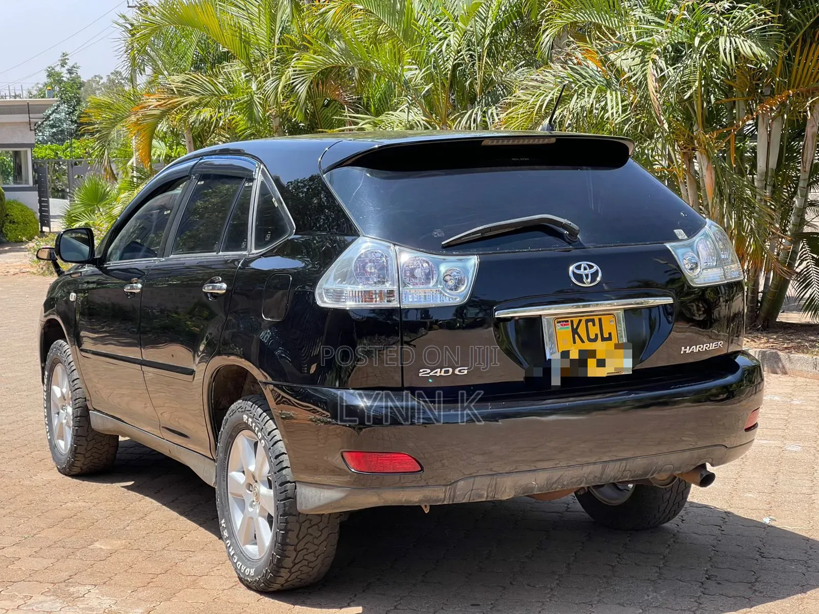 Toyota Harrier 2012 Black