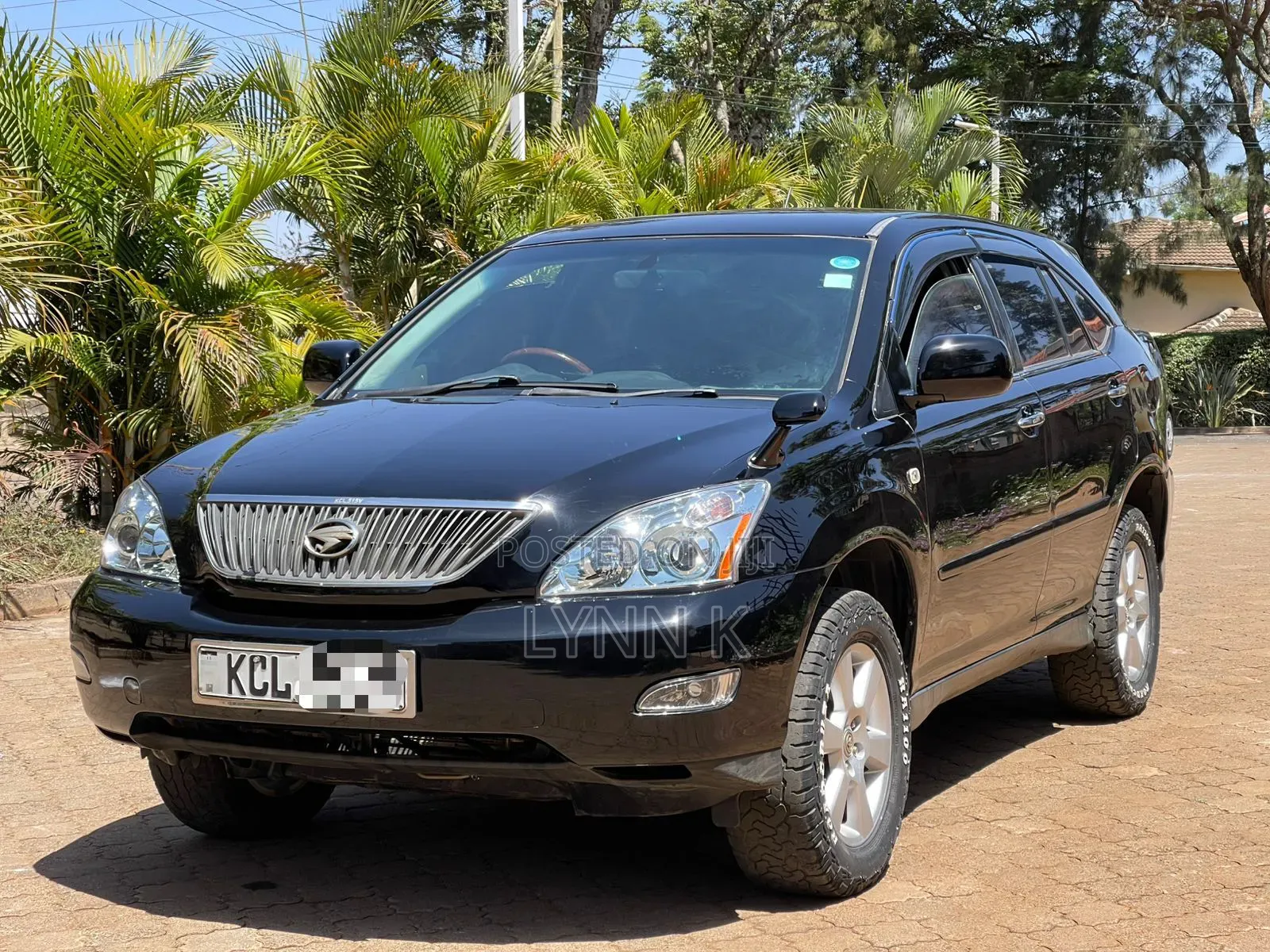 Toyota Harrier 2012 Black