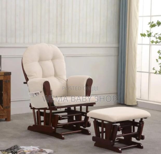 Nursery Glider and Ottoman Set Nursing Chair - thumbnail 12