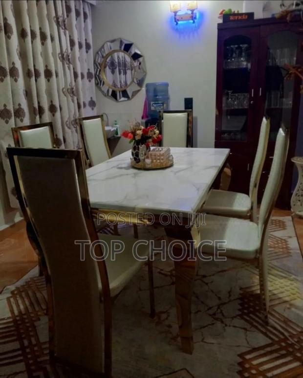 Marble Dining Table 6-Seater