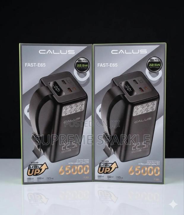 Calus Fast-E65 Power Bank, 65000mah