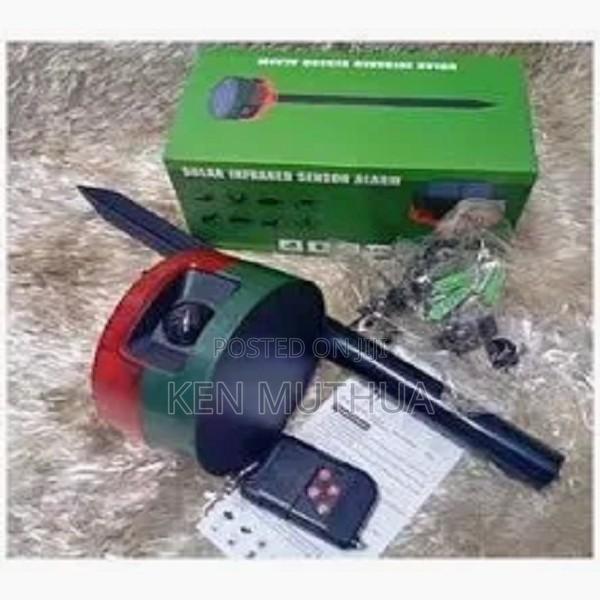 Solar Infrared Sensor Alarm