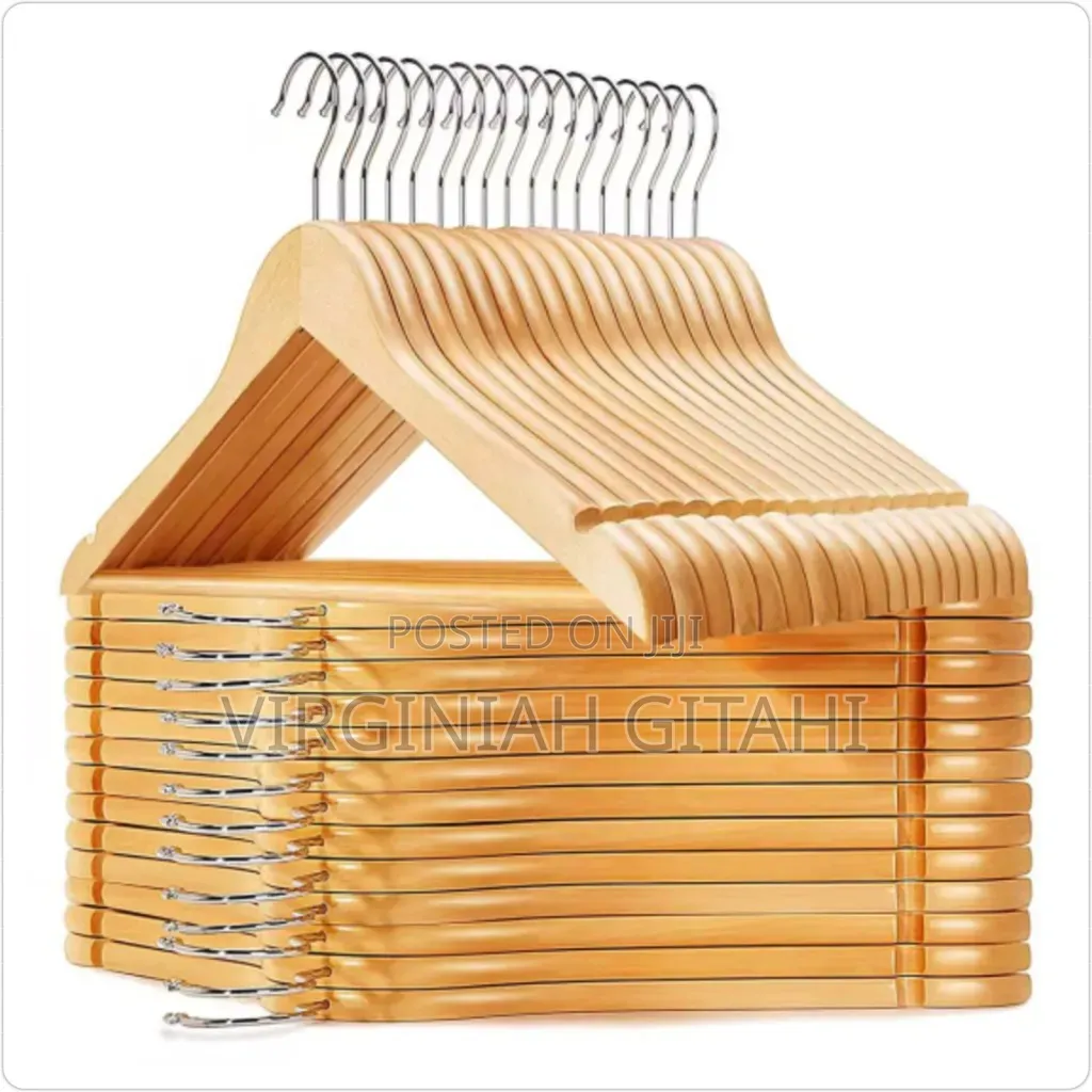 10pcs Wooden Clothes Hangers