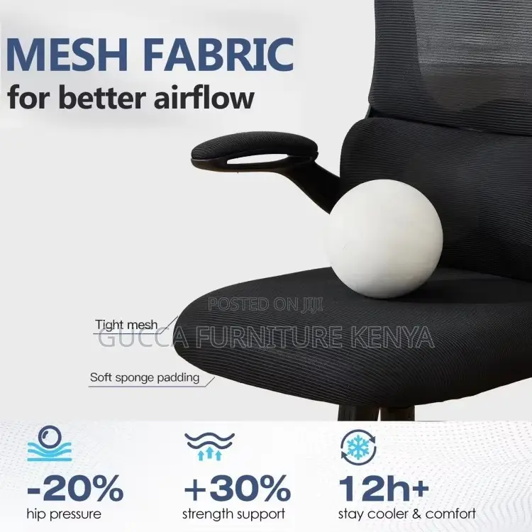 Ergonomic Mesh Swivel Home Desk Chair