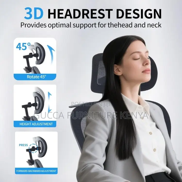 Ergonomic Mesh Swivel Home Desk Chair