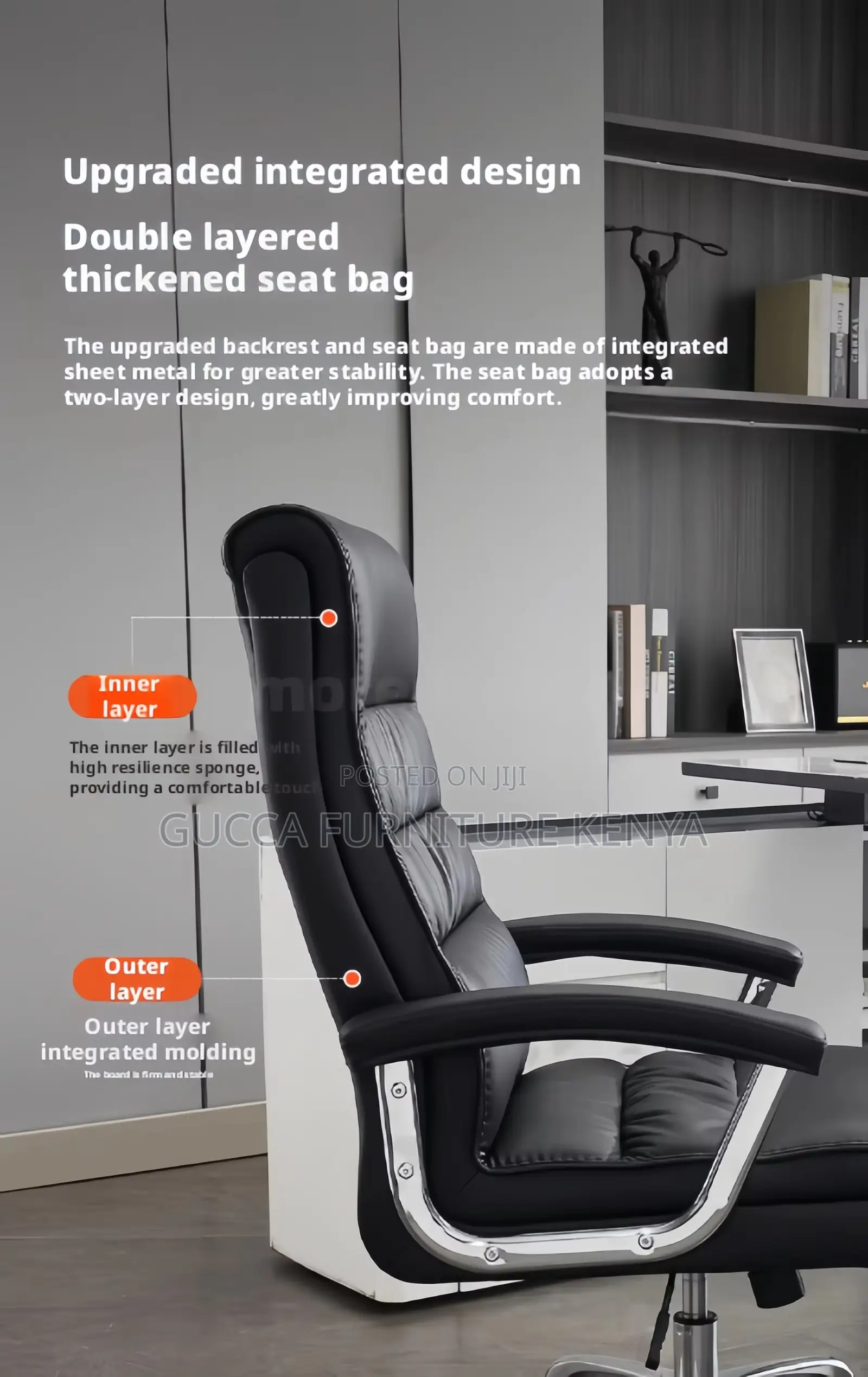 Ergonomic Boss Executive Ceo Chair