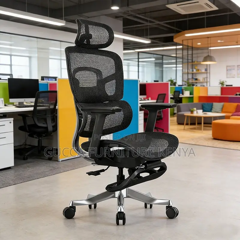 Orthopedic Back Support High-Back Office Seat