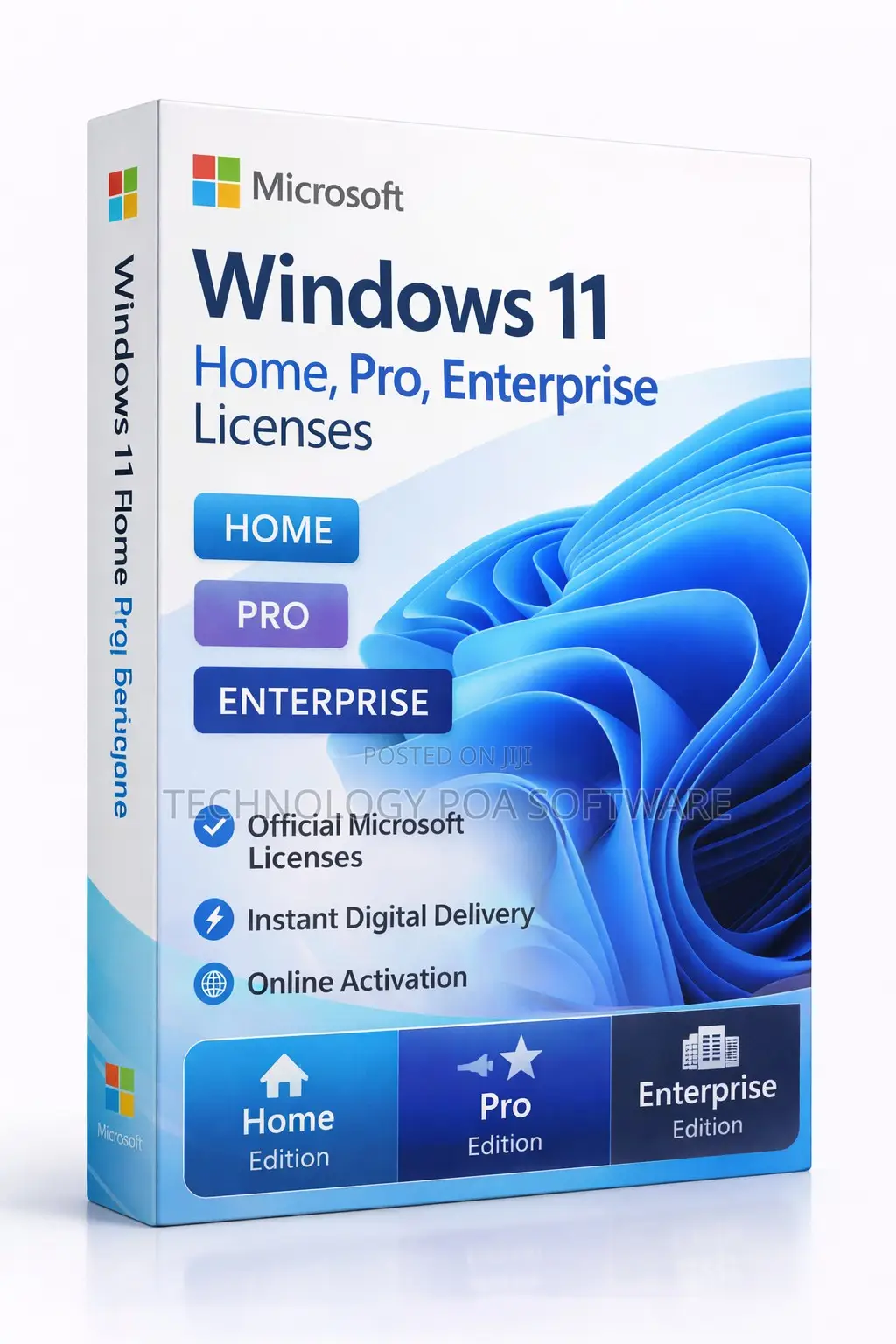 Windows 11 Home, Pro, Enterprise Licenses