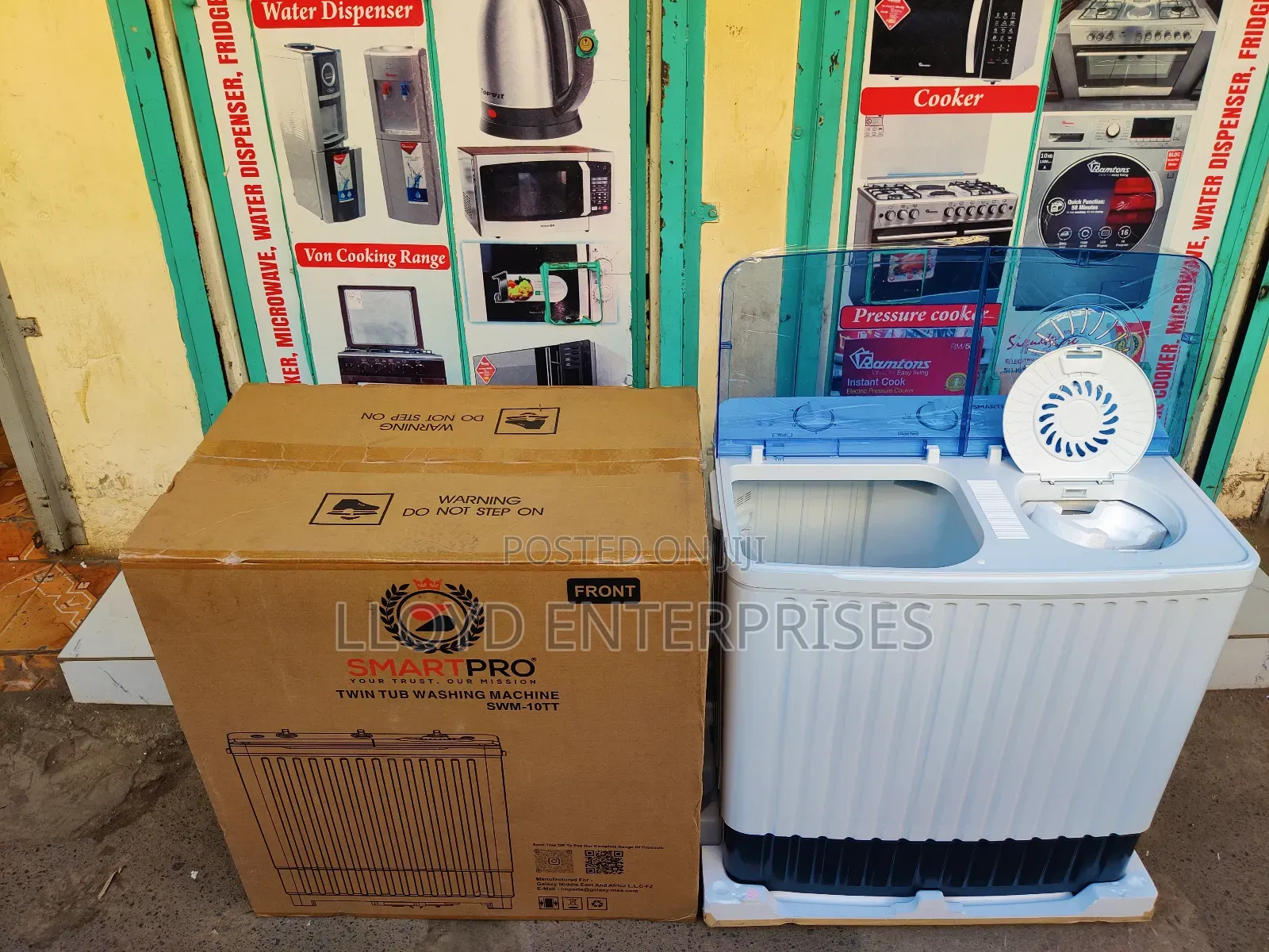 10kg Smartpro Twin Tub Washing Machine