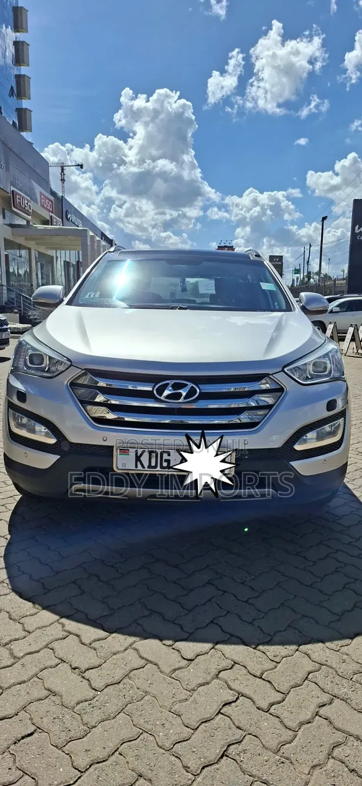 Hyundai Santa Fe 2014 Silver