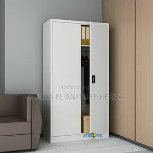 2 Door Adjustable Shelves Storage Cabinet