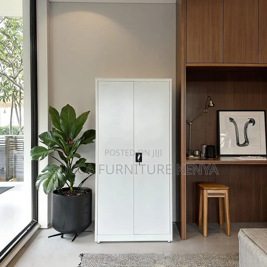 2 Door Adjustable Shelves Storage Cabinet
