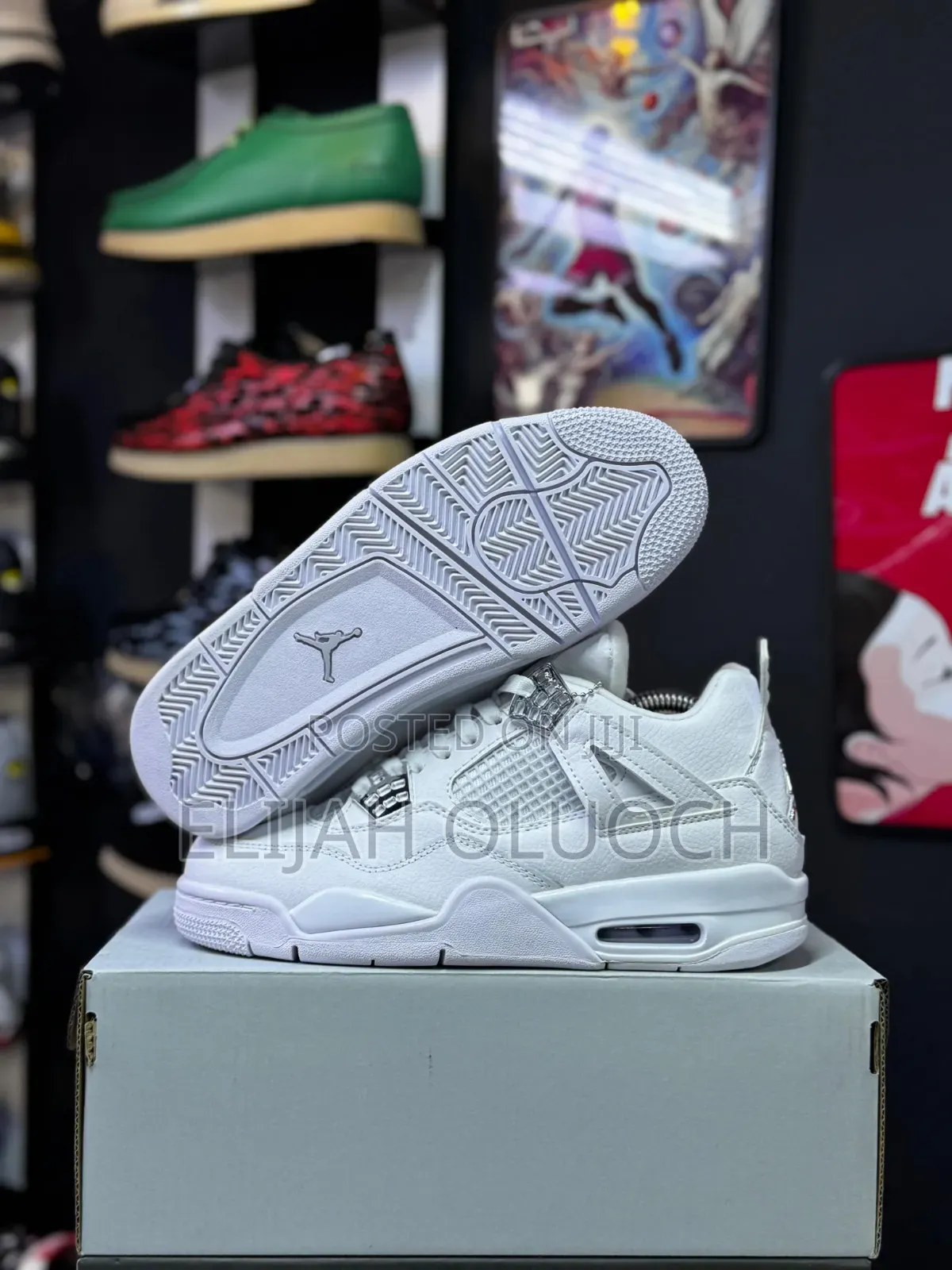 Nike Jordan 4 Retro “Pure Money”
Sizes :_38 39 40 41 42 43 44 45 46 47