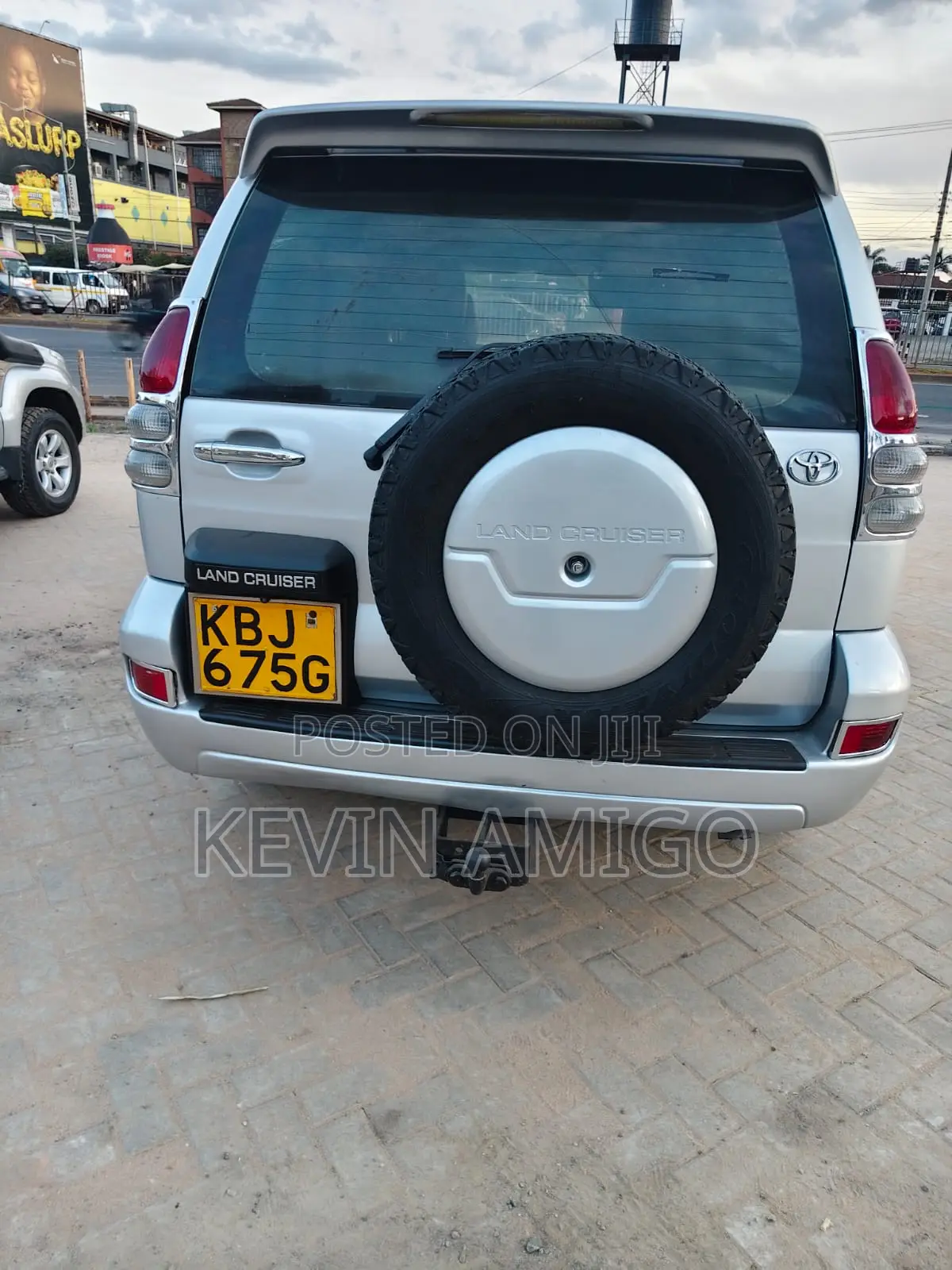 Toyota Land Cruiser Prado 2002 Silver