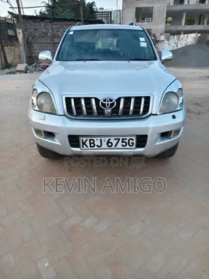 Toyota Land Cruiser Prado 2002 Silver