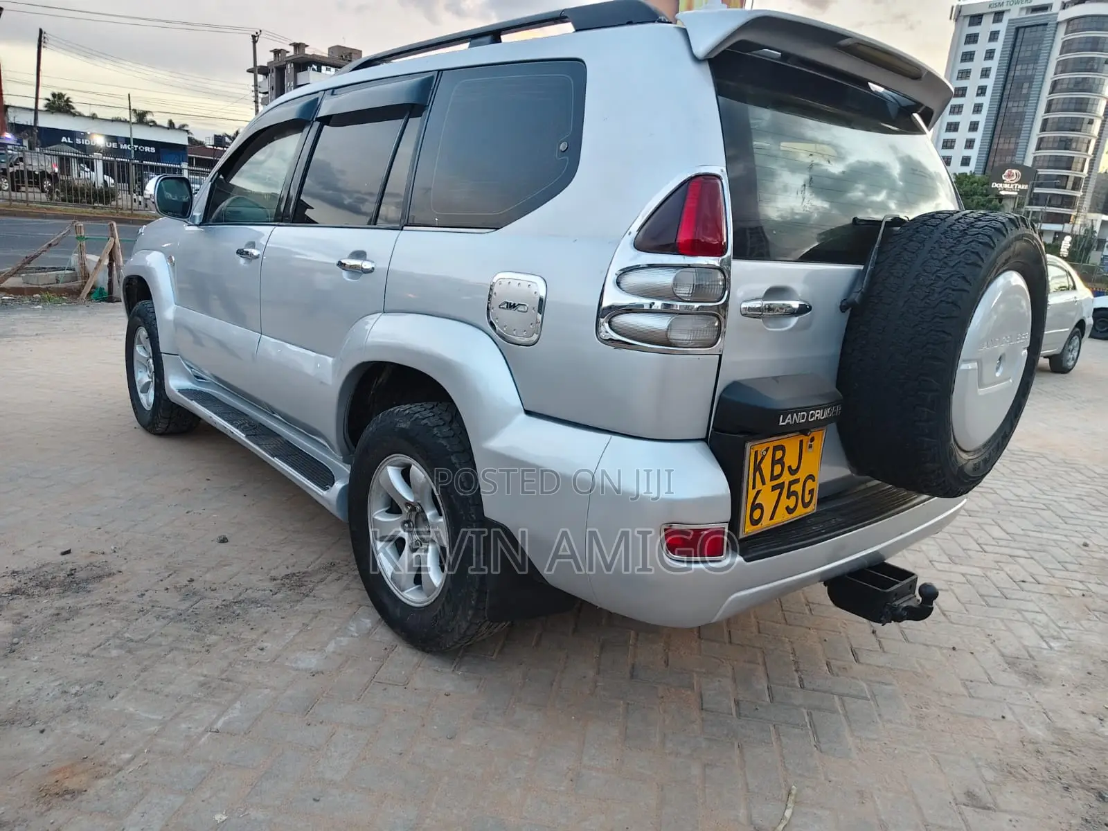 Toyota Land Cruiser Prado 2002 Silver