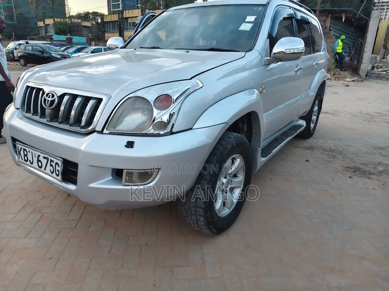 Toyota Land Cruiser Prado 2002 Silver