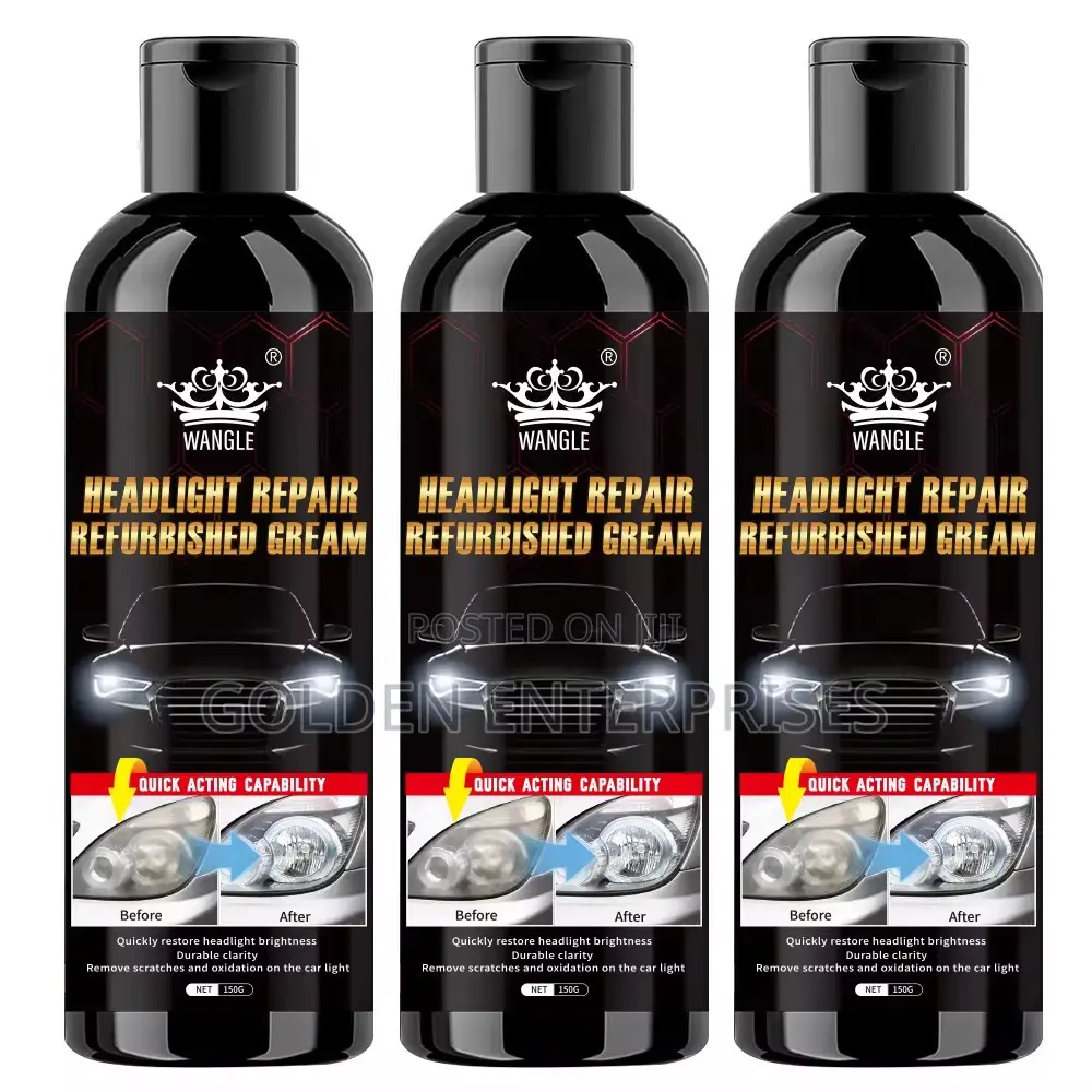 Car Headlight Cleaner Glass Window Oxidation Remove