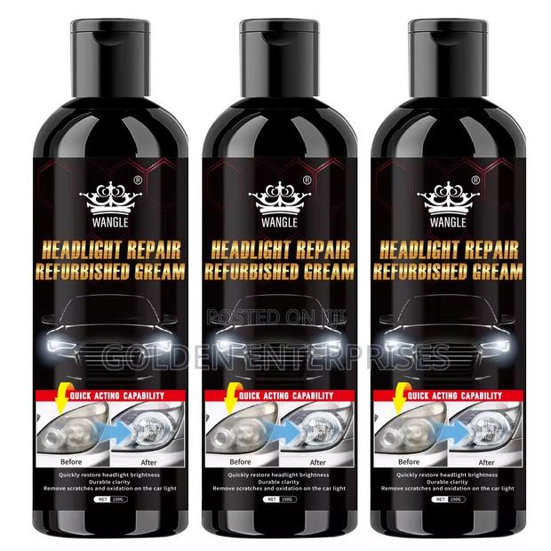 Car Headlight Cleaner Glass Window Oxidation Remove