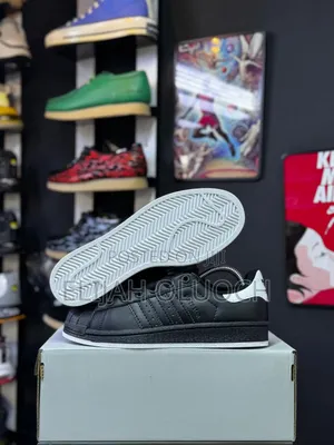 Black Adidas Superstar Ii
 Sizes :_40 41 42 43 44 45_